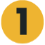 Small number one icon