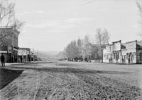 Coalville main street looking south